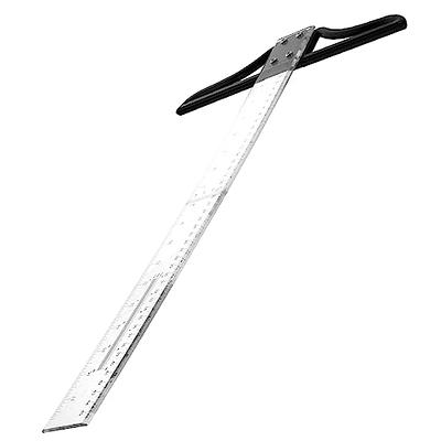 Mr. Pen - T Square, T Ruler, 12 inch Metal Ruler, T Square Ruler, Drafting  Tools, Architect Ruler