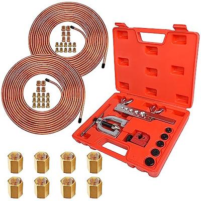 MuHize Brake Line Kits with Tools Kit - Upgraded 25 Ft. 3/16 and 1