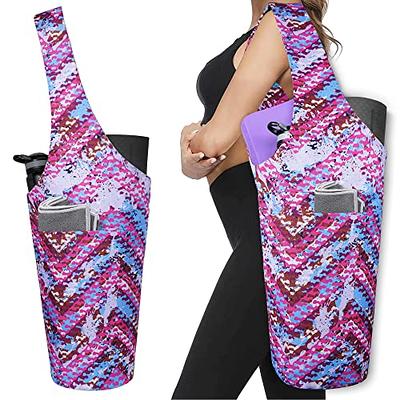 Yoga Pilates Mat Bag Canvas Tote Carrier Pocket - AIGP3874 - IdeaStage  Promotional Products