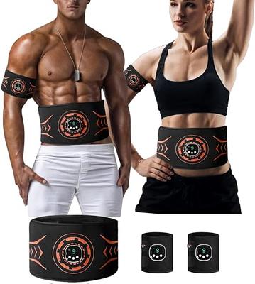 Muscle Toner, Abdominal Toning Belt Abs Trainer Body Fitness Belt Ab  Workout Machine for Men & Women Arm & Leg Trainer 