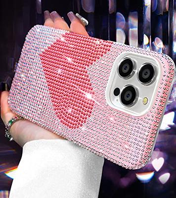 Designed For Iphone 13 Pro Max Case For Women,luxury Love Heart
