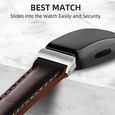 For Fitbit Inspire 2 /Inspire HR /Inspire Genuine Leather Band Replacement  Strap