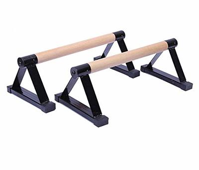 Driven | Professional Large Beech Wooden Parallettes | Calisthenics | Push  Up Bars | Anti Slip Base | Gym Gear Workout Portable Crossfit