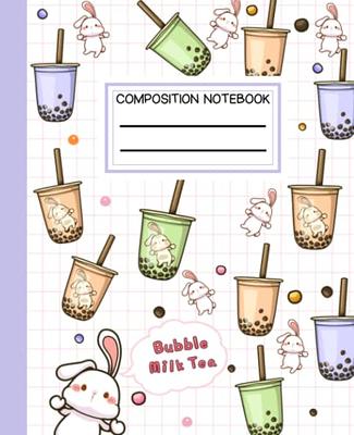 Kawaii Bubble Tea Fruits Notebook Planner - Limited Edition