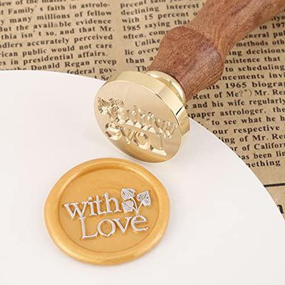 Custom Blessing Phrase Wax Envelope Seal Stamp Kit For Envelopes