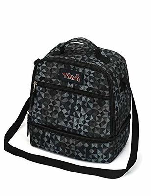 Bentgo Kids' Prints Double Insulated Lunch Bag, Durable, Water-Resistant  Fabric, Bottle Holder - Mermaid Scales