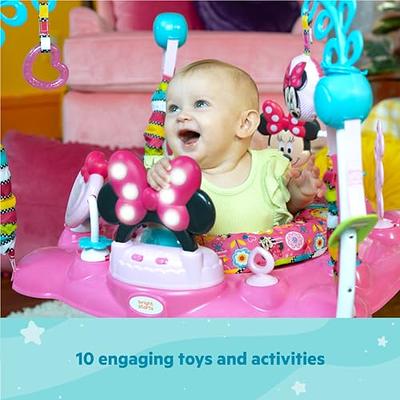 Disney Baby Minnie Mouse Music and Lights Baby Walker with Activity Tray  New Toy