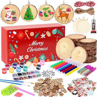 JOYIN 12 Rock Painting Kit, 43 Pcs Arts and Crafts for Kids Ages 6-8+, Art Supplies with 18 Paints (Glow in The Dark & Metallic & Standard), Craft