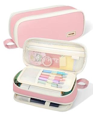 YOKUMA Pencil Case Cute Pencil Pouch for Girls Big Capacity Pen