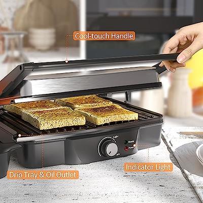 2200W Commercial Panini Press, Panini Maker