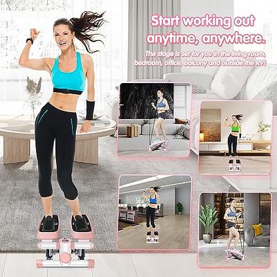 Mini Stepper With LCD Monitor Portable Fitness Exercise Equipment