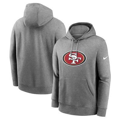 Nike Men's San Francisco 49ers Sideline Club Black Pullover Hoodie