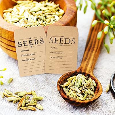 50/100pcs Seed Envelopes, Self Sealing Seed Packets Envelopes, 3.1 X 4.7  Inch Seed Kraft Saving Envelopes, Seed Storage Organizers For Flower  Vegetabl