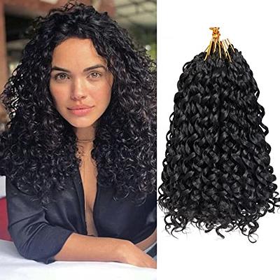 GoGo Curl Crochet Hair for Women 8 Packs Water Wave Crochet Hair 12 Inch Curly  Braiding Hair Ocean Wave Crochet Hair Beach Curl Crochet Hair Synthetic  Hair Extensions(1b#) - Yahoo Shopping