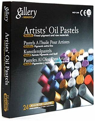 Wanshui 12 Pcs Monochrome Artists Grade Soft Oil Pastels Vibrant and Creamy  Colored Chalk Pastels Art Supplies Set for Professionals Painting Drawing  White Gray - Yahoo Shopping