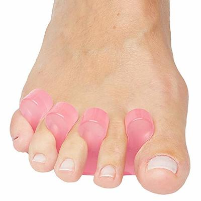 1 Pair Toe Spacers for Women Men Bunion Correct, Toe Separators for Bunion  Correction, Hammer Toe Straightener Toe Spreaders with 2 Elastic Toe Loops  and Soft Gel Pads, Good for Relief(L) 