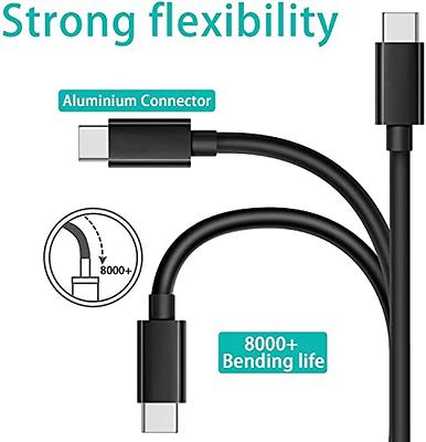 Baseus USB C Cable, Mini 100W Retractable USB C to USB C PD 5A Fast  Charging Cable, 4-Stage Length Preset USB Type C Charger Cable for iPhone