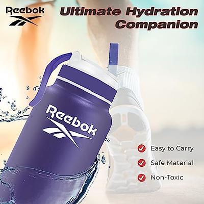 Reebok Stainless Steel Water Bottle With Straw & Athletic Design -  Insulated Water Bottles 32 oz - D…See more Reebok Stainless Steel Water  Bottle With