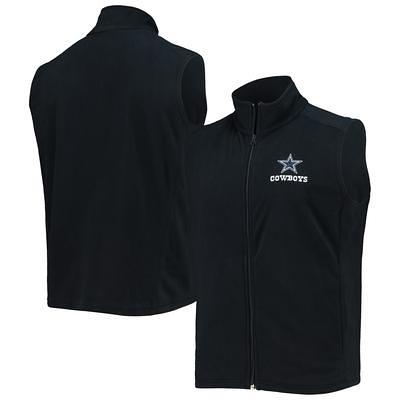 Men's Columbia Navy Dallas Cowboys Flanker III Full-Zip Jacket