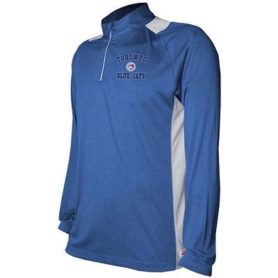 Men's Levelwear Royal/Charcoal Toronto Blue Jays Uproar Farm Team Pullover Hoodie Size: Small