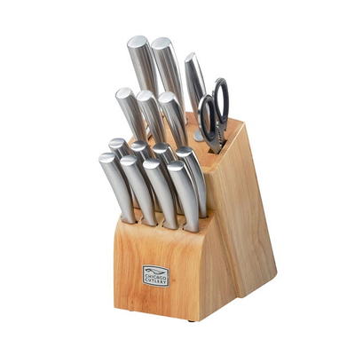 Chicago Cutlery Walnut Traditions Steak Knife Set (4-Piece