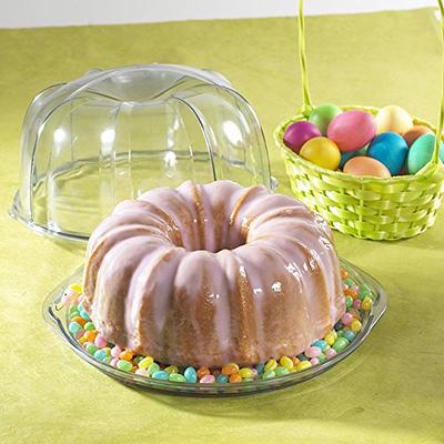 Nordic Ware Cake Keeper, Deluxe Bundt, Clear - Yahoo Shopping