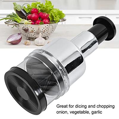 Onion Chopper,Hand Chopper for Vegetables,Stainless Steel Food