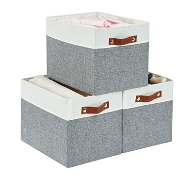DECOMOMO Storage Bins, Fabric Storage Basket for Shelves for Organizing  Closet
