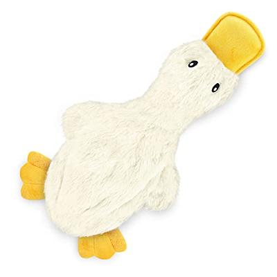 Best Pet Supplies Crinkle Dog Toy for Small, Medium, and Large Breeds, Cute  No Stuffing Duck with Soft Squeaker, Fun for Indoor Puppies and Senior