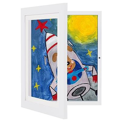 Kids Art Frames Front Opening, Changeable Art Frame Picture Display, kids  Artwork Frames Changeable for Children Art Projects, Home, Office, Portfolio  Storage 3D Picture Display 