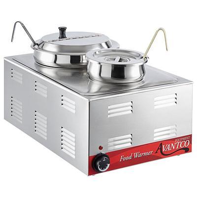 ServIt Dual Well Electric Countertop Food Warmer