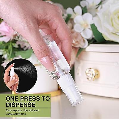 AMORIX 6PCS Spray Bottles Small 100ml 3.4 oz Empty Mini Travel Size Spray  Bottle Fine Mist Hairspray Bottle for Essential Oils Refillable Travel