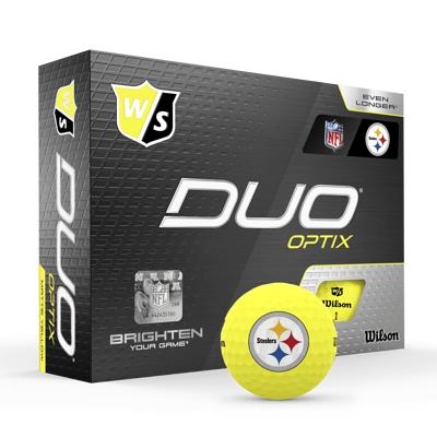 Pittsburgh Steelers 12-Pack DUO Soft Golf Ball Set - Yahoo Shopping