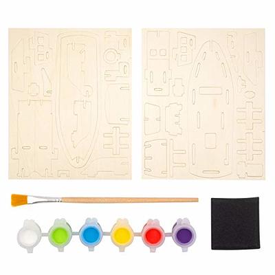 diy kid paint set 3d figure