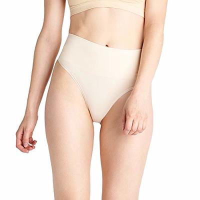 ESSENTIALS BY TUMMY TANK womens Seamless Shaping Thong Panties, Nude,  Large-X-Large US - Yahoo Shopping
