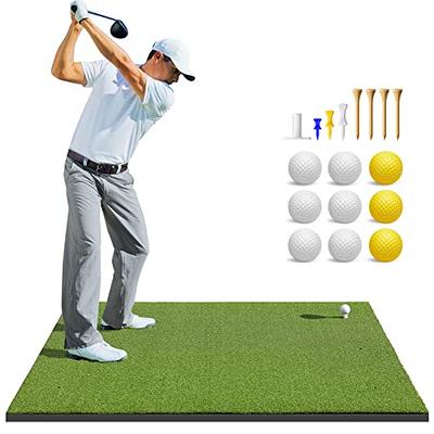 Bltend Golf Mat, Golf Hitting Mats Practice Outdoor Indoor, 5x3ft