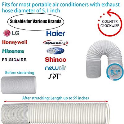  Portable Air Conditioner Exhaust Hose Coupler Window