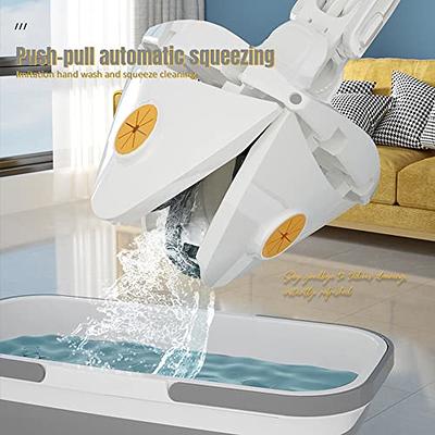 Cleaning Tools Mop 360 Rotation Head Retractable Double Layer Car