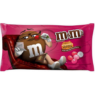 Mars M&M's Valentine's Day Caramel Chocolate Candy, 9.9 Oz.