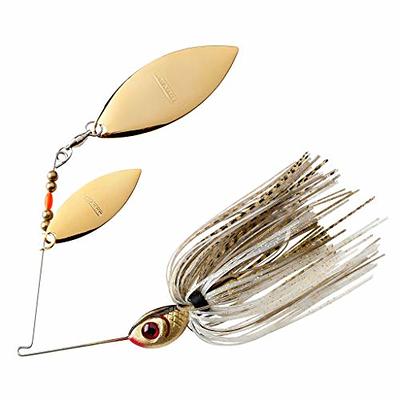 Humdinger Lures Spinnerbait, Gold Colorado & Gold Willow Blade, 1
