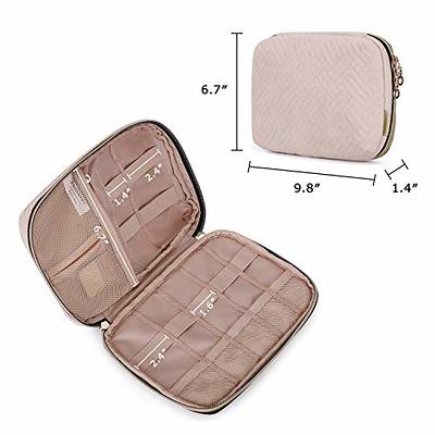 BAGSMART Electronics Organizer Travel Case, Small Cable Organizer Bag for Travel  Essentials, Tech Organizer as Travel Accessories for Women, Cord Organizer  for Phone, SD Card, Soft Pink - Yahoo Shopping