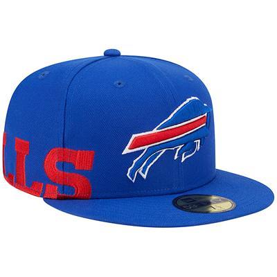 Men's New Era White Buffalo Bills Historic Logo Omaha Low Profile 59FIFTY  Fitted Hat