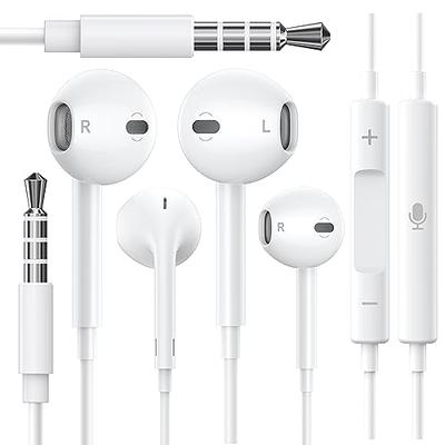 2 Packs - Earbuds Wired with 3.5mm Plug Headphones,[MFi Certified]  Earphones with Mic & Volume Control for iPhone Headphones Compatible with  iPhone/iPad/Android/Computer/MP3 and All 3.5mm Jack Devices - Yahoo Shopping