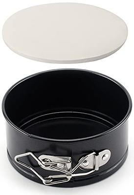 4 Inch Small Cake Pan,Aluminum Mini Round Smash Cake Baking Pans, Non-Toxic  & Healthy, Mirror Finish & Leakproof