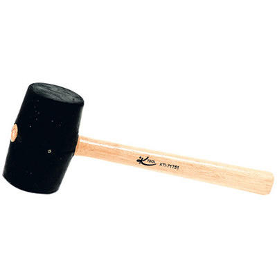 TEKTON 12-oz Smooth Face Rubber Head Steel Rubber Mallet in the Hammers  department at