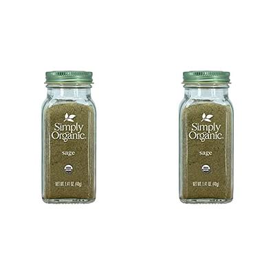 Simply Organic Sage Leaf, Ground 1.41 oz.