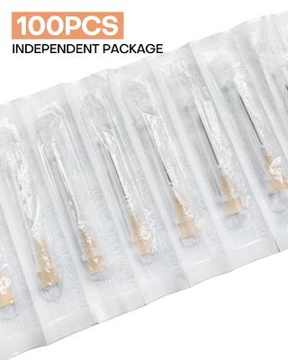 2.5ml Disposable Luer Lock Syringes with 25G 1 Inch Needle Individual  Package - Pack of 100 - Yahoo Shopping