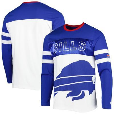 The Wild Collective Men's Royal Buffalo Bills Metallic Bomber Full-Snap  Jacket - Macy's