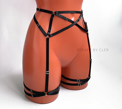 body harness, full body harness, harness lingerie, strappy l - Inspire  Uplift