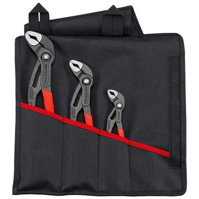 Knipex Cobra Pliers Set 4pc with 10pc Tool Holder 9K 00 80 138 US - Acme  Tools